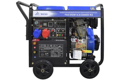 Инверторный дизельный сварочный генератор TSS DGW 6.0/200ED-R3 — фото 1